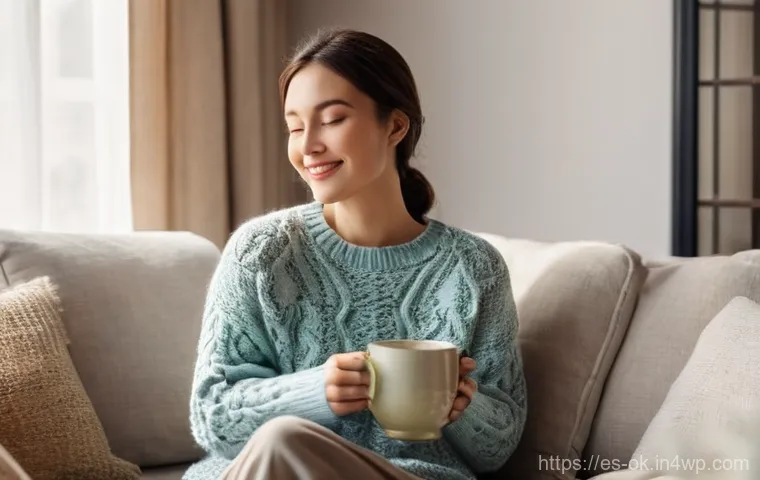 일상의 소중함을 배우는 교육 프로그램 - **Prompt 1: Savoring Morning's Gentle Start**
    "A young woman, mid-30s, with warm, inviting eyes,...