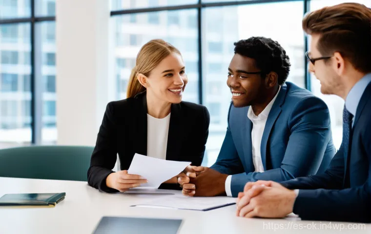 아보하의 중요성을 알리는 캠페인 참여하기 - **Prompt:** A diverse group of individuals – a young couple reviewing a housing contract, a small bu...